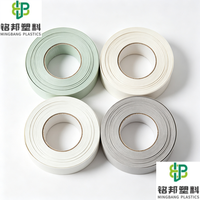 Bande de chant PVC écologique Shandong Mingbang, couleur unie personnalisée pour la production de meubles sur le marché local