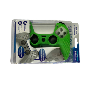 Funda protectora de silicona para <span class=keywords><strong>PS5</strong></span>, carcasa suave, caja de color, embalaje, control de silicona - Product Image 1