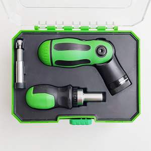 Juego de herramientas verde de 58 piezas con destornilladores para reparaciones domésticas, caja de herramientas manuales de acero aleado métrico - Product Image 2