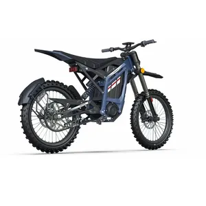High Performance 72v 6000w Off Road Electric Bike Long Range 40Ah Dirt Bike Electric Motorcycle With High-speed Mid Motor