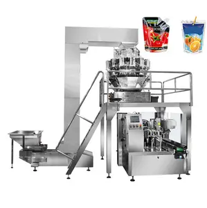 Premade bag zip bag packing machine doypack bag packaging flour packing filling machine