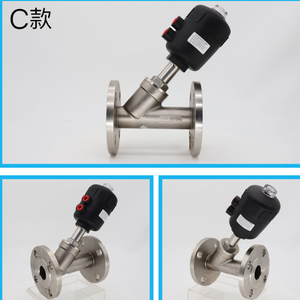 Válvula de Asiento Angular Neumática de Doble Acción de Acero Inoxidable 304 Carp Journey DN15-DN125 para Alcohol, Gas, Ácido y Álcali - Product Image 4