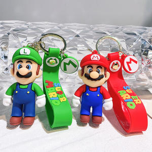 Mignon <span class=keywords><strong>Mario</strong></span> <span class=keywords><strong>Bro</strong></span> 3D PVC Porte-clés pour les cadeaux de fête - Product Image 5