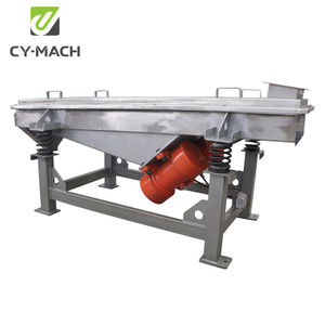 Mini machines mobiles de tamis vibrant linéaire d'agrégat pour le tri de grain de nettoyage de maïs de Teff de culture d'argile de sable sec de diamant - Product Image 5