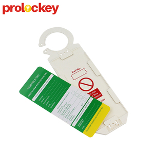 Lockey slt05 an toàn nhựa giàn giáo tag chủ chìa khóa có thể in cảnh báo giàn giáo nhận dạng Thẻ Giàn Giáo dấu hiệu an toàn - Product Image 3