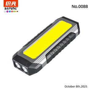 BaiFeng <b>Led</b> <b>Work</b> <b>Light</b> Cob Rechargeable Magnetic Portable Repair Lamp With Usb Charging Black 6V White <b>Light</b> - Product Image 1