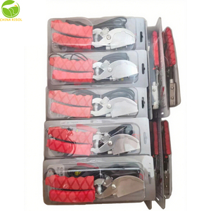 Pince coupante électrique pour porcs, <span class=keywords><strong>prix</strong></span> usine, poignée rouge, en acier inoxydable, sans saignement, vente chaude - Product Image 5