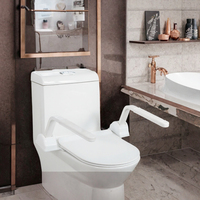 Barres de sécurité pour toilettes pour personnes âgées et femmes enceintes, barre d'appui sans perçage, cadre de sécurité pour toilettes, barre d'appui pour toilettes, support de toilettes pour personnes âgées