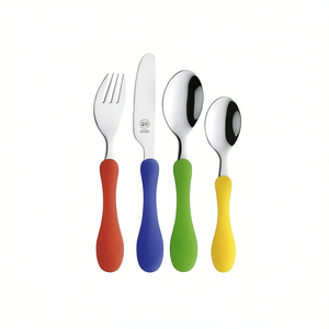Children's Cutlery Set Babeny 4 Piece Stainless Steel <b>Kids</b> <b>Dining</b> - Product Image 2