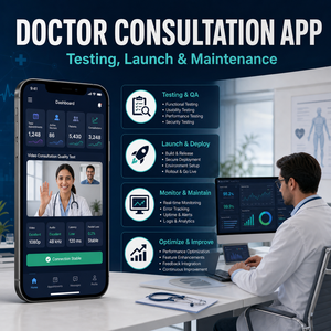 พัฒนาแอปปรึกษาแพทย์ออนไลน์แบบกำหนดเองสำหรับ IOS และ Android พร้อมวิดีโอคอล ออกใบสั่งยา และจัดการบันทึกทางการแพทย์ - Product Image 5