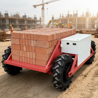 Véhicule tout-terrain télécommandé pour chantier de construction, véhicule logistique sans pilote, véhicule intelligent à suivi automatique