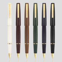 Jinhao série 80 fibre noir vintage premium stylo personnalisé bureau affaires cadeau métal lisse écriture stylo plume calligraphie