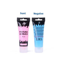 Somagi Professional 12 couleurs acrylique verser peinture ensemble haute qualité Acrylfarbe plastique Tube acrylique peinture ensemble
