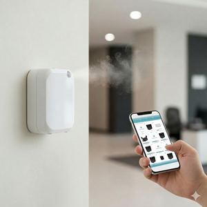 Diffuseur d'arômes intelligent pour hôtel, bureau, commande intelligente, sans eau, <span class=keywords><strong>huile</strong></span> parfumée, diffuseur mural, fabricant <span class=keywords><strong>de</strong></span> diffuseurs <span class=keywords><strong>de</strong></span> parfum - Product Image 1
