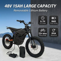 Vélo tout-terrain électrique 2000W pour adultes, commande en gros, moto électrique tout-terrain, stock entrepôt USA, fournisseur pour concessionnaires