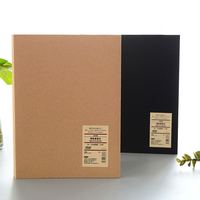 Carnet de croquis en papier kraft personnalisé avec logo A4 A5, carnet de dessin, carnet de croquis à feuilles vierges, carnet de croquis à crayons