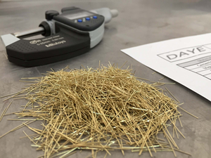 Fibre di Acciaio Ovali Rivestite <span class=keywords><strong>in</strong></span> Rame DAYE ad Alta Resistenza per Rinforzo del Calcestruzzo, Resistenti al Fuoco e all'Acqua, per Coperture - Product Image 5