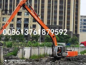 Excavatrice ex230LC-5 utilisée par Japon de Hitachi avec le bras long - Product Image 2