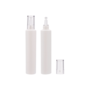 真空25gドロッパーアイクリームヒアルロン酸ニードルチューブプラスチックボトル、底押し式ドロッパー化粧品ボトル（エッセンス入り） - Product Image 5