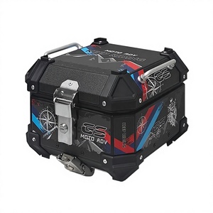 Caja de Carga Universal para Motocicleta y Vehículo Eléctrico de 18L - Aleación de Aluminio - Sellada e Impermeable - Ligera y Duradera - Product Image 3