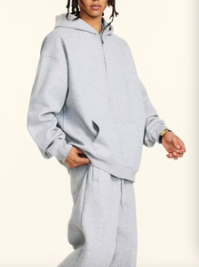 Hot Sale Custom Logo Men's Oversized Sweatpants Hoodie Casual <strong>Tracksuits</strong> Embroidered Pocket Washed Print Pattern Blank Sweatsuit - Product Image 6