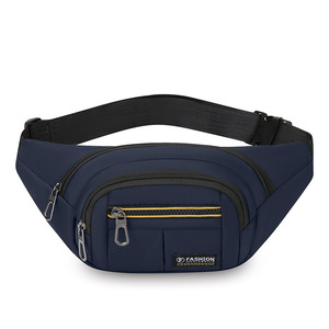 Sac banane unisexe antivol en nylon Oxford à motif lettres, idéal pour la course et le sport – Nouvelle collection très prisée - Product Image 4