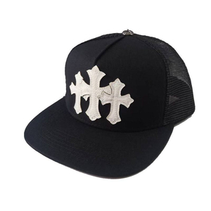 Casquette de baseball unisexe brodée style hip-hop avec visière plate et filet respirant – Tendance et élégante - Product Image 3