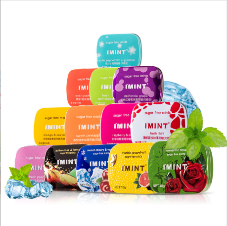 Wholesale Chinese Mint Candy Small Mint Sugar-free Candy Exotic Candy Mint Cans Sugar-free Snacks Wholesale