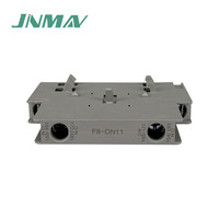 Bloc de contact auxiliaire modulaire double à 5 broches F8-DN11 pour rail DIN, pour armoire de distribution haute et basse tension