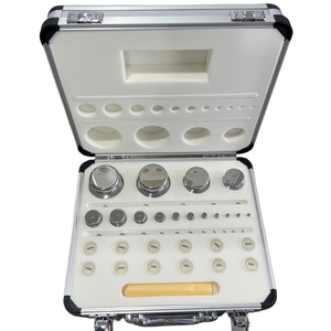 Pesas de Calibración de Laboratorio Veidt E2 F2 M1 de 1 mg a 1 kg, Juego de Placas Ranuradas de Acero Inoxidable, Peso Estándar para Calibración E2 - Product Image 3