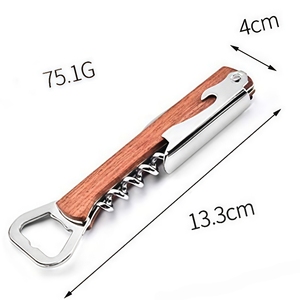 HXY Fashion Vente Chaude <span class=keywords><strong>Tire</strong></span>-<span class=keywords><strong>bouchon</strong></span> Robuste à <span class=keywords><strong>Lame</strong></span> et Manche en Bois de Haute Qualité, Personnalisable avec Logo, pour Mariages et Fêtes - Product Image 2