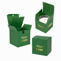 Boîte d'emballage de luxe personnalisée pour bougies 10oz 8oz, boîtes en carton rigide imprimées de luxe pour bougies d'aromathérapie