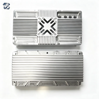 Boîtier de projet électronique en aluminium usiné CNC OEM, boîtier d'instrument DIY, boîtier de carte de circuit imprimé, coque de dissipateur thermique anodisée personnalisée