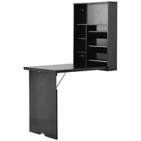 Multifunctional Wall-mounted Folding Table with Storage Function