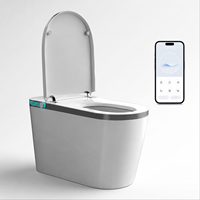 WC intelligent monobloc avec fonction bidet et siège chauffant, fourni directement par l'usine