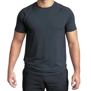 Camiseta Oversize de Hombre con Mangas Cortas Raglán, Hombros Caídos, Estilo Urbano Relajado o Cómodo para Deporte o Descanso - Product Image 4