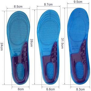 Wholesale NEW <b>Man</b> Women Orthotic Arch Support <b>Insole</b> Unisex Silicone Anti Gel Soft Sport Shoe Pad Shock Absorption - Product Image 4
