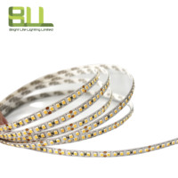 SMD2216 5mm Pcb Largeur Super Slim 252Led Bande Lumineuse Intelligente pour Profils En Aluminium Éclairage