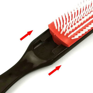 Cepillo para el Cabello <span class=keywords><strong>Denman</strong></span> Fashion, Cepillo Desenredante para Peluquería, 9 Filas, Masaje del Cuero Cabelludo - Product Image 2