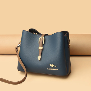 New Factory Wholesale Large Capacity Women's Handbag <b>Tote</b> Shoulder Bag Pu Leather Lady Fashion Designer Messenger Bag - Product Image 6