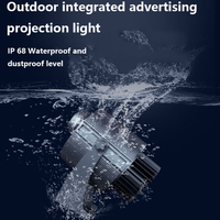 Proyector LED Gobo para Exteriores, Luz de Proyección con Logotipo Personalizado para Publicidad Comercial
