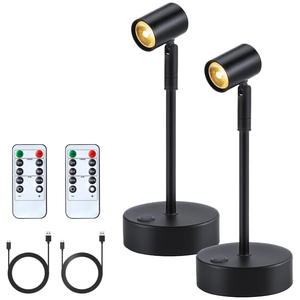 Lámpara de Pared Magnética Giratoria de 360 Grados Recargable por USB, con Control Táctil, Luz LED de Lectura para Dormitorio, Venta al Por Mayor - Product Image 1