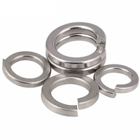 Hot Selling PANQI Standard Stainless Steel Industrial Open Flat Plain Finish Spring Washer with Square Ends