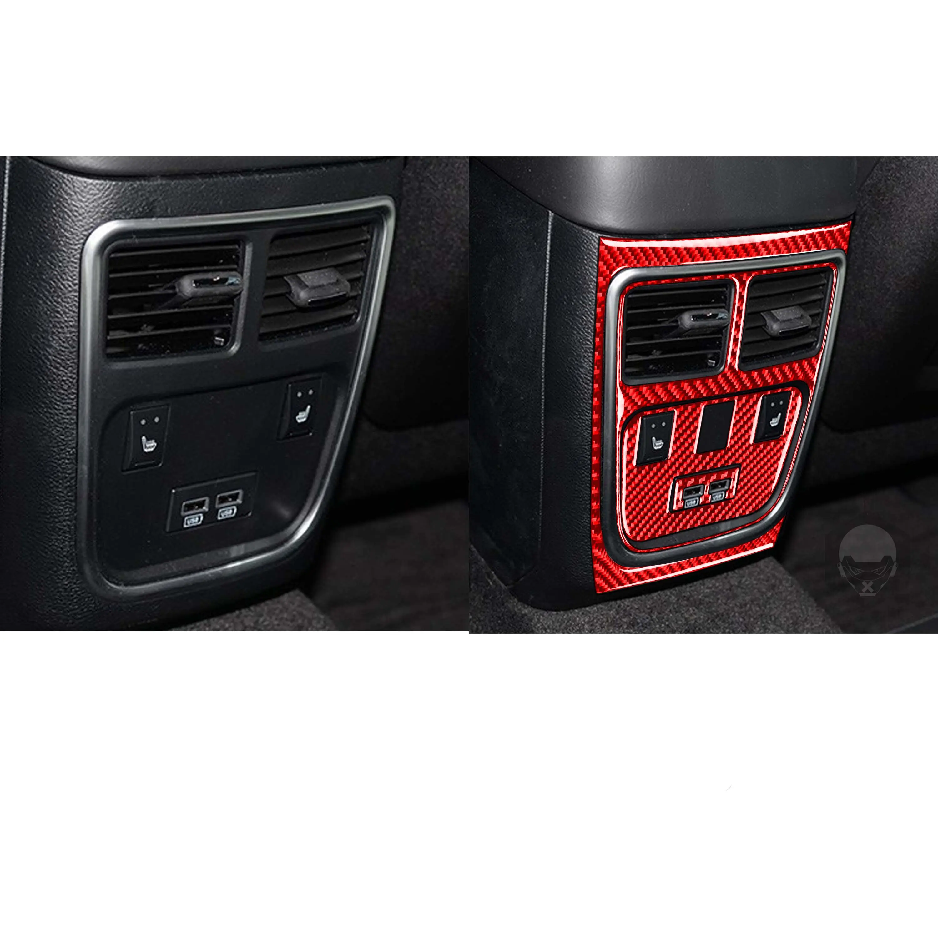 USB cup Windows nâng lên Door Lock nhẫn cho 2011 2023 Dodge Charger & Chrysler 300 nội thất tự động Phụ Kiện 2013