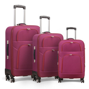 Ensemble de bagages <span class=keywords><strong>souples</strong></span> de plusieurs tailles, plusieurs couleurs, au prix de gros, valise en tissu Oxford, sac à roulettes silencieux à roulettes - Product Image 3
