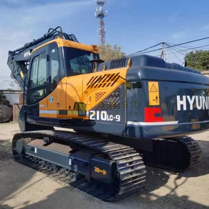 Gran oferta, excavadora de orugas usada Hyundai 210, modelo Mini, motor Cummins, caja de cambios, rodamiento de Motor-200 220 215 225LC Digger - Product Image 1