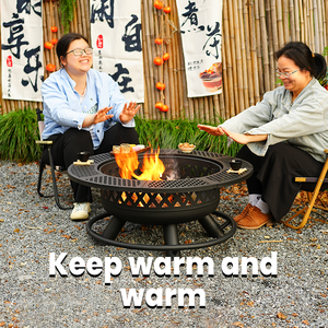 <span class=keywords><strong>Brasero</strong></span> d'Extérieur Moderne de 36 Pouces en Acier Laminé à Froid, Foyer de Camping au Charbon sans Fumée - Product Image 2