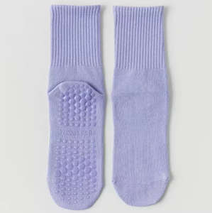 Wholesale Women's Professional 90% Cotton Anti-Slip Grip Pilates Yoga <b>Socks</b> Knitted Athletic <b>Socks</b> for Women High Quality - Product Image 6