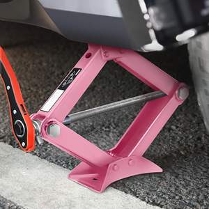 Kéo carjack Kit với tiết kiệm lao động Ratchet cờ lê cho xe ô tô SUV Sedan màu hồng xe máy Scissor Lift đứng xe máy hoist <span class=keywords><strong>jack</strong></span> - Product Image 6