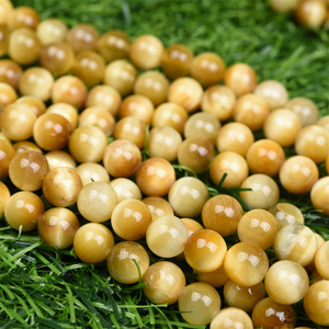 天然琥珀色のジュエリー石加工オリーブ型の古い琥珀色のビーズ大径の赤いイスラム教徒の祈りのビーズ - Product Image 5